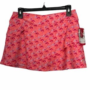 BCG Girl’s Pink Flamingo Mini Skort - 
Size XL (16) - NWT